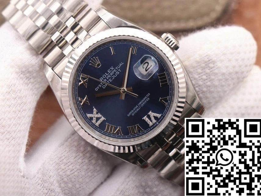 Rolex EW 126234 Datejust Factory Dial Blue 1210